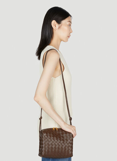 Bottega Veneta Small Loop Shoulder Bag Brown bov0253027