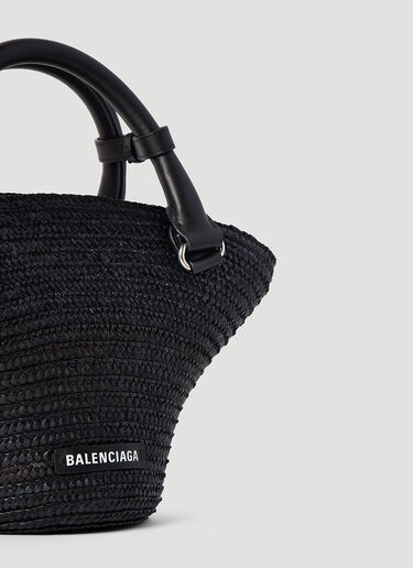 Balenciaga Mini Beach Tote Bag Black bal0253051