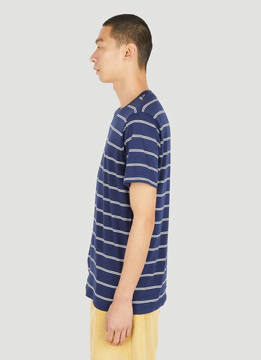 Marni Pack Of Three Striped T-Shirts Blue mni0151009
