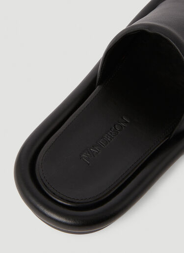 JW Anderson Bumper Flat Sandals Black jwa0249004