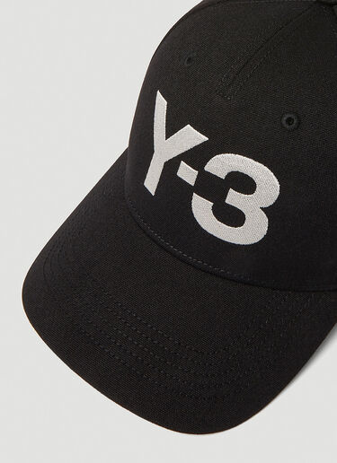 로고 자수 베이스볼 캡 Y-3 로고 자수 베이스볼 캡 블랙 yyy0152054