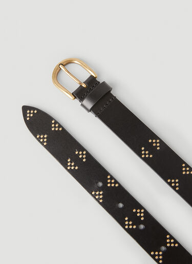 Isabel Marant Stud Belt Black ibm0248028