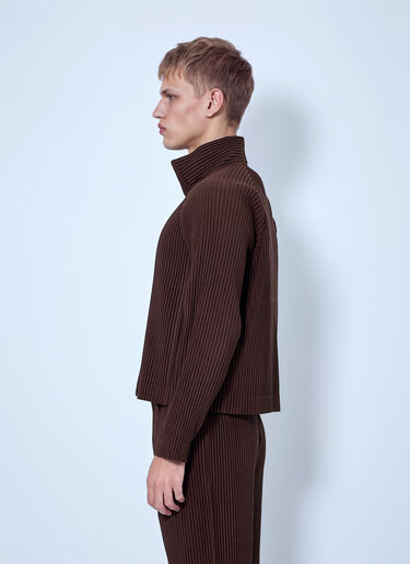 Homme Plissé Issey Miyake Tailored Pleats 1 Jacket Brown hmp0166021