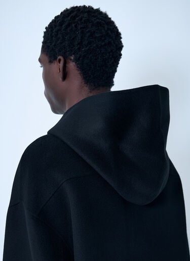 Wool-And-Cashmere-Blend Hooded Jacket Acne Studios Wool-And-Cashmere-Blend Hooded Jacket Black acn0162001