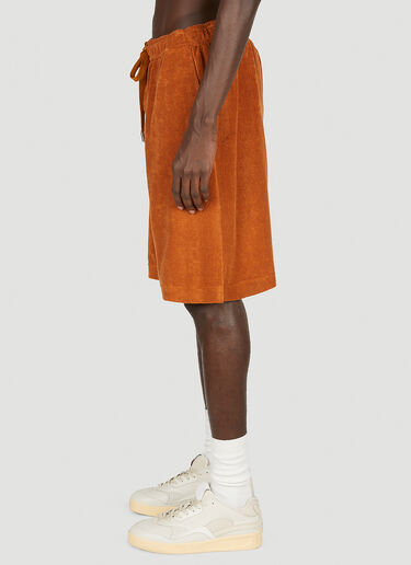 Towelling Shorts Dolce & Gabbana Towelling Shorts Orange dol0152011