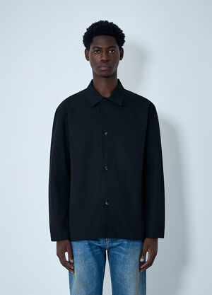 MHL by Margaret Howell Chore Shirt Black mhl0162004