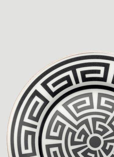 Ginori 1735 Set of Two Labirinto Dessert Plate Black wps0644437