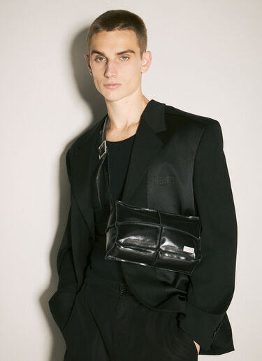 MM6 Maison Margiela 迷你数字手提包  黑色 mmm0158009