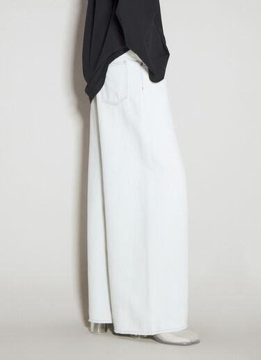MM6 Maison Margiela 경량 로우 웨이스트 진 블루 mmm0255011