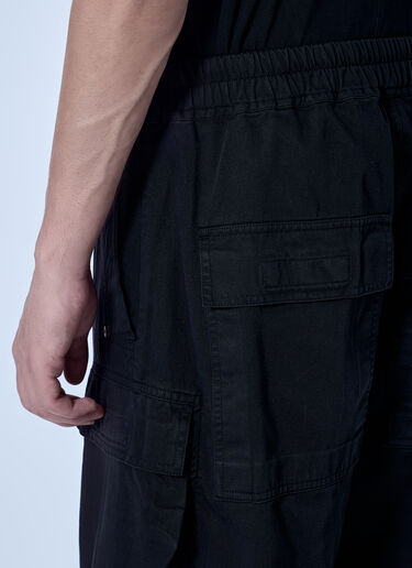 Rick Owens DRKSHDW Double Cargo Jumbo Belas Pants Black drk0166009