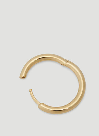 Tom Wood Classic Hoop Earrings Gold tmw0240004