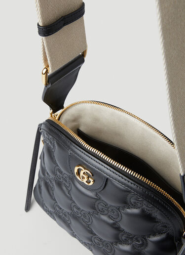 GG Matelassé Dome Shoulder Bag Gucci GG Matelassé Dome Shoulder Bag Black guc0250143