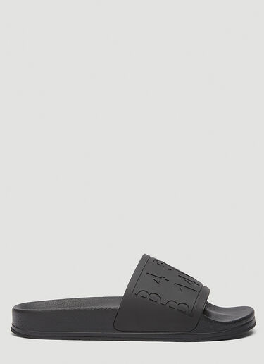 MM6 Logo Slides Black mmm0243040