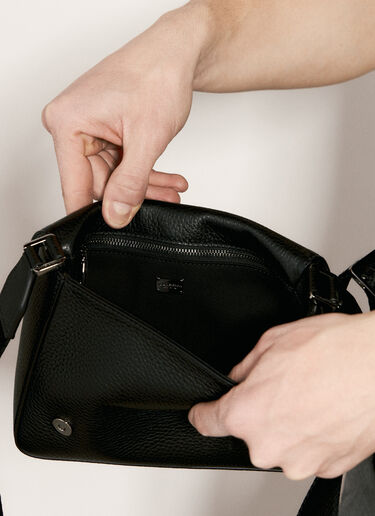 Dolce & Gabbana Medium DG Logo Crossbody Bag Black dol0156014