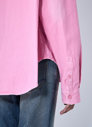 Balenciaga Button-Down Shirt Pink bal0259067