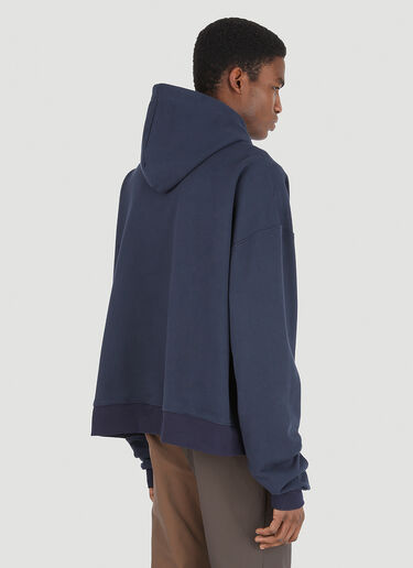 (Di)vision Oversized Hooded Sweatshirt Blue div0146002