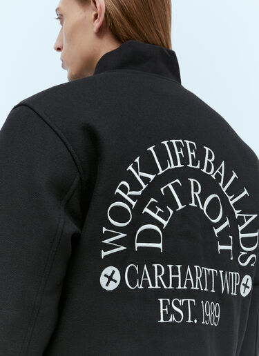 Carhartt WIP Work Varsity Bomber Jacket Black wip0154013
