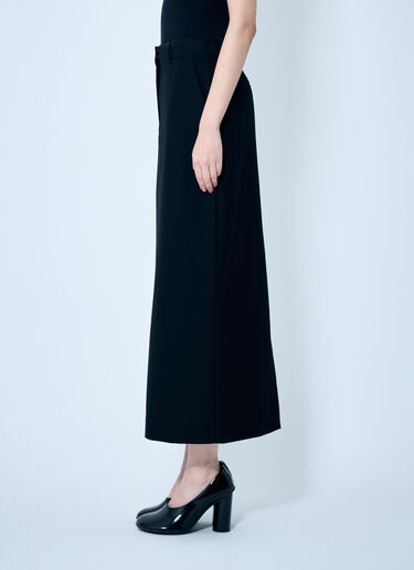 TOTEME Low-Waist Straight Skirt Black tot0259037