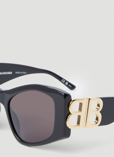 Balenciaga Dynasty XL D-Frame Sunglasses Black bal0352011