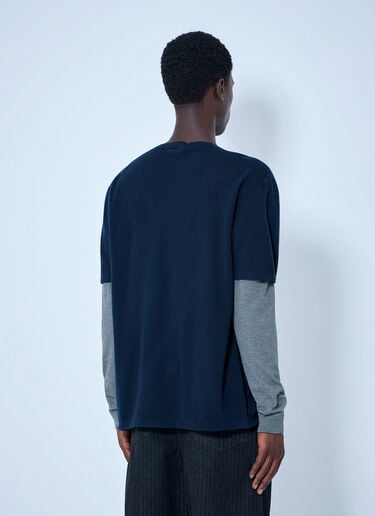 LN-CC® - Miu Miu: Wool And Cashmere Sweater - Blue Miu Miu Wool And Cashmere Sweater Blue miu0166020