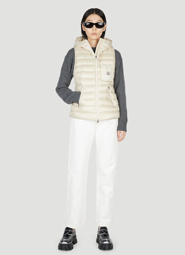 Moncler 글리고스 질레 재킷 Beige mon0252067