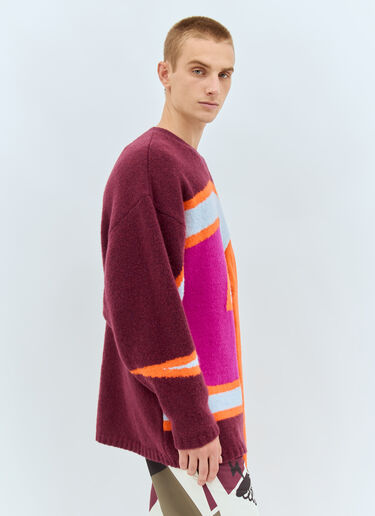 Walter Van Beirendonck Moon Eye Knit Sweater Multicolour wlt0158005