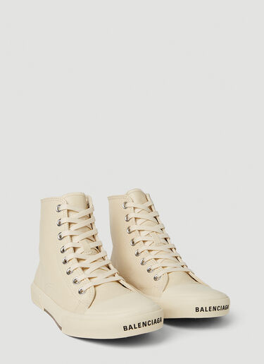 Balenciaga Paris High Top Sneakers White bal0251047
