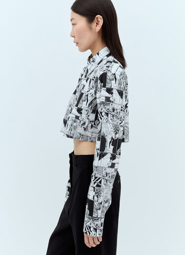 Coperni 短款图案衬衫 黑色 cpn0255005