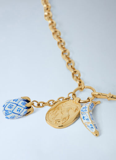 LN-CC® - Chloé: Bloomcraft Pendant Necklace - Gold Chloé Bloomcraft Pendant Necklace Gold chl0266028