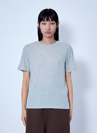 LN-CC® - Entire Studios: Cotton Jersey T-Shirt - Grey Entire Studios Cotton Jersey T-Shirt Grey ent0266017