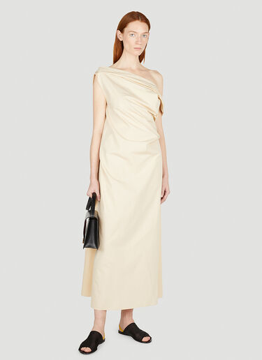 The Row Bamaris Dress Cream row0251013