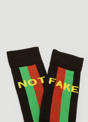 Gucci Fake Not Socks Black guc0142045