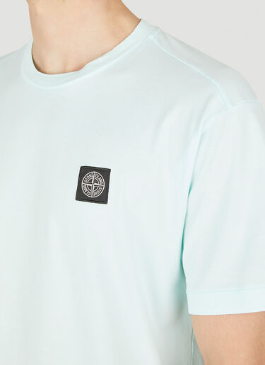 Stone Island Compass Patch T-Shirt Light Blue sto0150049