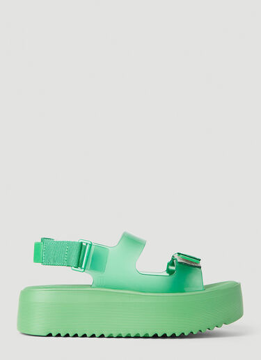 Melissa Brave Papete Sandals Green mls0252001