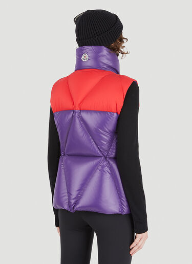 Moncler Hormin Sleeveless Quilted Down Jacket Purple mon0246013