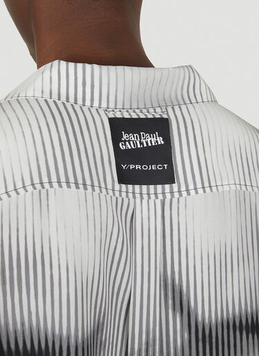 Y/Project x Jean Paul Gaultier Body Morph Pyjama Shirt Black ypg0350006