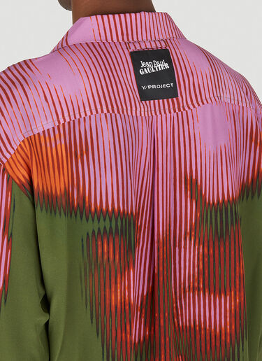 Y/Project x Jean Paul Gaultier Body Morph Pyjama Shirt Pink ypg0350007