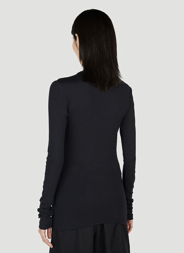 Fanie Long Sleeve Top Ann Demeulemeester Fanie Long Sleeve Top Black ann0252007