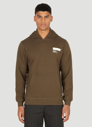 AFFXWRKS Standardised Hooded Sweatshirt Brown afx0150014