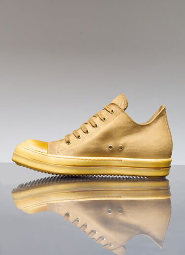 Rick Owens DRKSHDW Low Corduroy Sneakers Yellow drk0156017