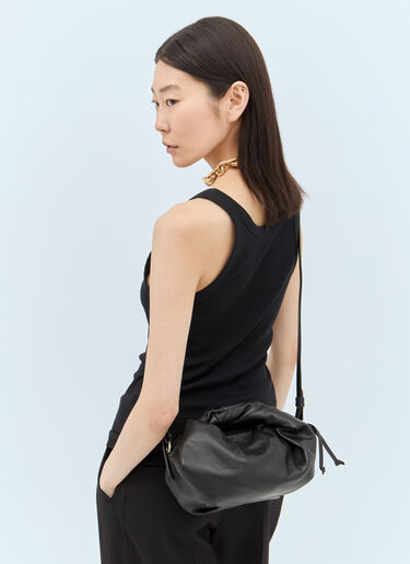 Dries Van Noten 扭转手提包  黑色 dvn0255012