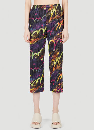 Pleats Please Issey Miyake Jump & Turn 束腰长裤 紫色 plp0251026