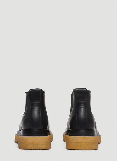 Bottega Veneta Lug Ankle Boots Black bov0145045