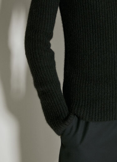 Saint Laurent 高领针织衫 黑色 sla0154014