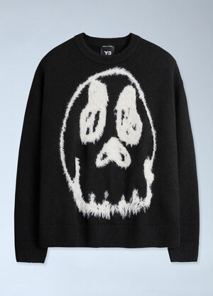 Y-3 x CHITO GFX Knitted Sweatshirt Black yyy0165017