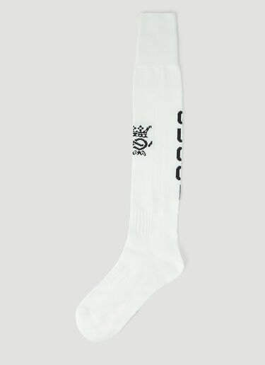 Gucci Logo Sports Socks White guc0245010