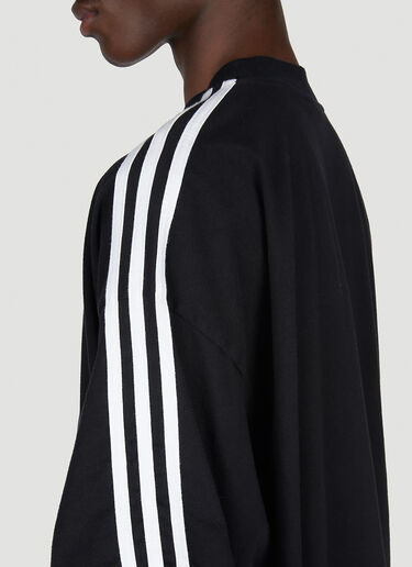 Balenciaga x adidas 徽标印花 T 恤 黑色 axb0151014