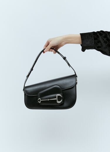 Horsebit 1955 Shoulder Bag Gucci Horsebit 1955 Shoulder Bag Black guc0255146