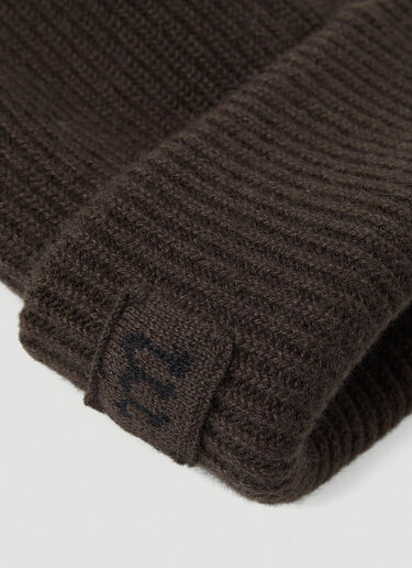 META CAMPANIA COLLECTIVE Kurt Cashmere Beanie Hat Brown mtc0148021