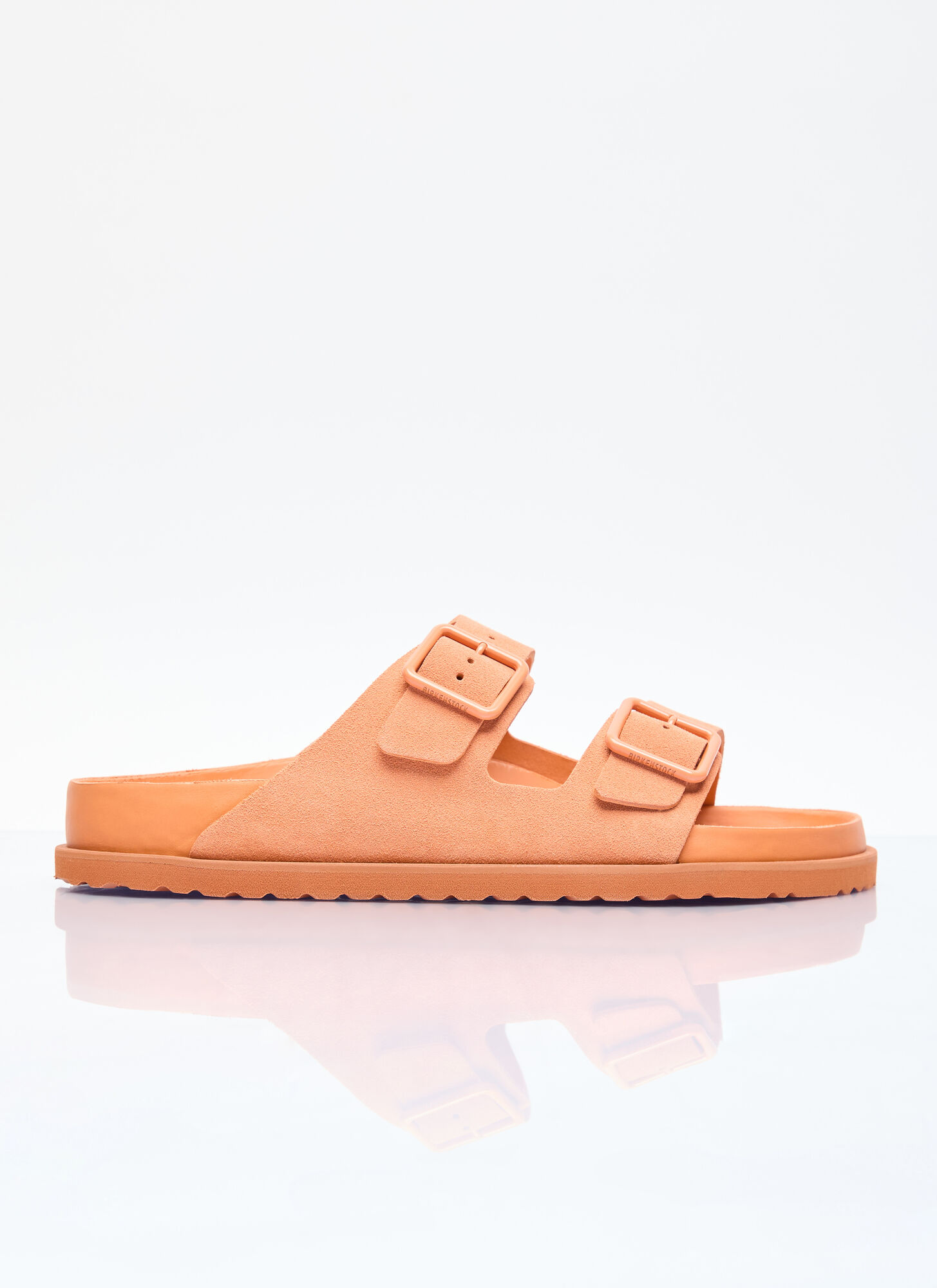 Shop Birkenstock 1774 Arizona Cazador Sandals In Orange